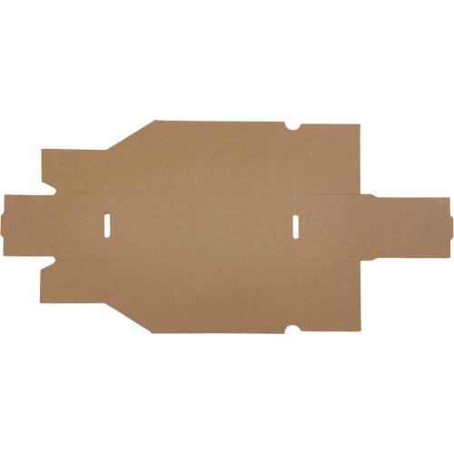 Boîtes profondes en carton ondul&eacute;, 3-3/4" la x 11-1/4" p x 4-1/2" h, Beige Nia-Chem Ltd.