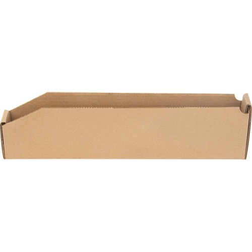Deep Corrugated Parts Bins, 2-7/8" W x 17-1/4" D x 4-1/2" H, Beige Nia-Chem Ltd.