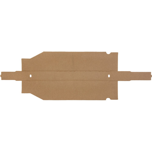 Deep Corrugated Parts Bins, 2-7/8" W x 17-1/4" D x 4-1/2" H, Beige Nia-Chem Ltd.