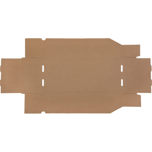Deep Corrugated Parts Bins, 7-3/4" W x 17-1/4" D x 4-1/2" H, Beige Nia-Chem Ltd.