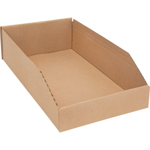 Deep Corrugated Parts Bins, 9-3/4" W x 17-1/4" D x 4-1/2" H, Beige Nia-Chem Ltd.