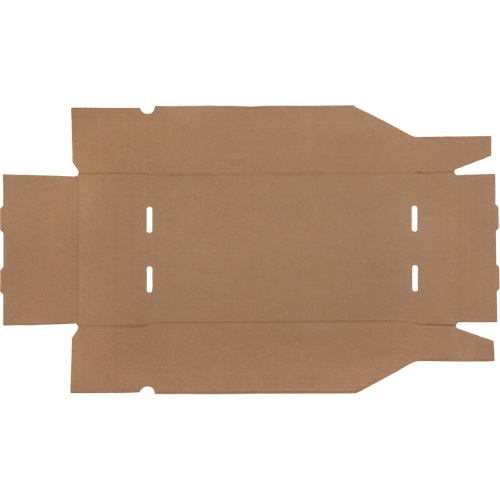 Deep Corrugated Parts Bins, 9-3/4" W x 17-1/4" D x 4-1/2" H, Beige Nia-Chem Ltd.