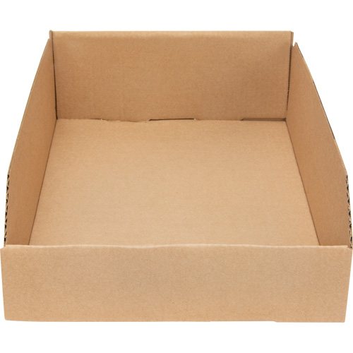 Boîtes profondes en carton ondul&eacute;, 11-3/4" la x 17-1/4" p x 4-1/2" h, Beige Nia-Chem Ltd.