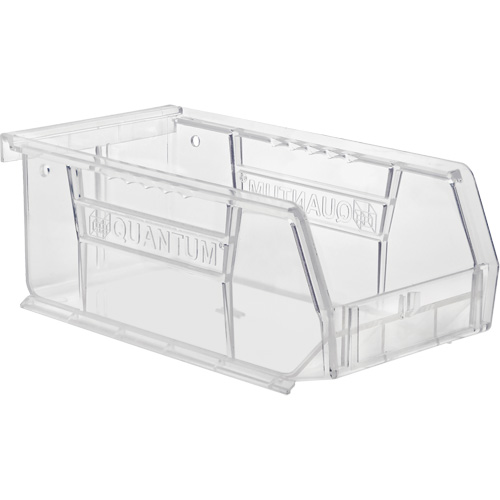 Bacs tr&egrave;s transparents Ultra, 4-1/8" la, 3" h x 7-3/8" p, Transparent Nia-Chem Ltd.