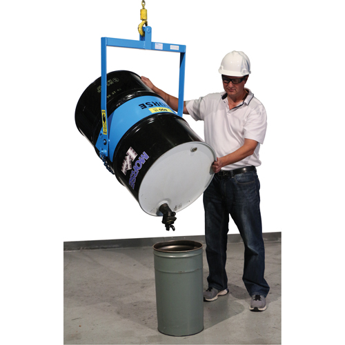 Leveurs de baril - Inclinaison manuelle, Baril de 55 gal. US (45 gal. imp.), Capacit&eacute; 800 lb/363 kg Nia-Chem Ltd.