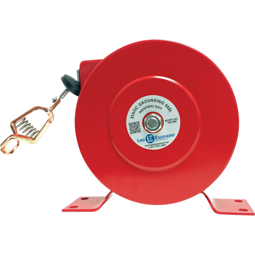 Fils de mise &agrave; la terre r&eacute;tractables, Longueur de 50', Usage l&eacute;ger Nia-Chem Ltd.