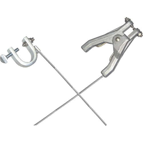 Heavy-Duty Bonding & Grounding Wire Assemblies - Hand Clamps & C-Clamps Nia-Chem Ltd.