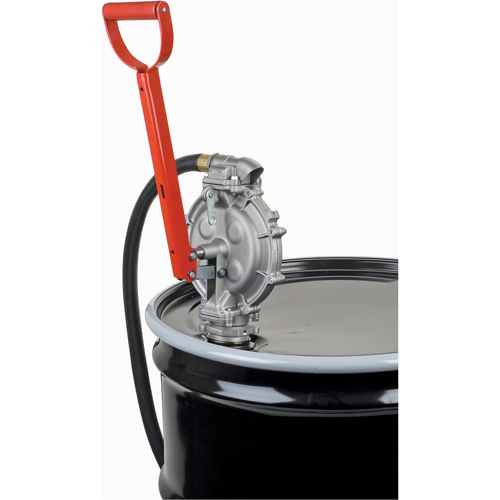 Pompe manuelle, Aluminium/Acier, 25,5 oz/course, Pour barils de 15-55 gal. Nia-Chem Ltd.