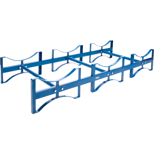Porte-barils empilables, 3 barils, Capacit&eacute; de 2400 lb, 71-1/2" la x 30" p x 12-1/2" h Nia-Chem Ltd.