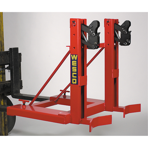 Manipulateurs de baril Gator Grip pour chariot &eacute;l&eacute;vateur, Pour 30 gal. US (25 gal. imp.) / 50 gal. US (41.6 gal. imp.) / 80 gal. US (66.6 gal. imp.) Nia-Chem Ltd.