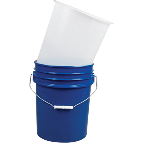 Doublures pour seaux en acier, 11-1/4" dia. x 12-1/4" h, 5 gal. US (4,16 gal. imp.) capacit&eacute; Nia-Chem Ltd.