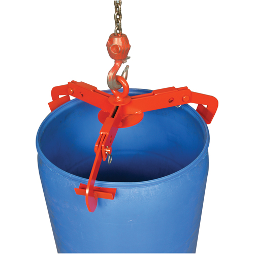 Leveurs de barils ouverts, 30 - 55 gal. US (25 - 45 gal. imp.), Cap. 1000 lb/454 kg Nia-Chem Ltd.