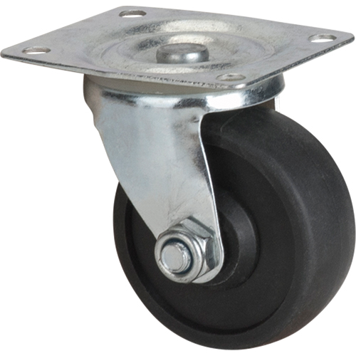 Roulette, Pivotant, 3" (76 mm), Polyol&eacute;fine, 250 lb (113 kg) Nia-Chem Ltd.