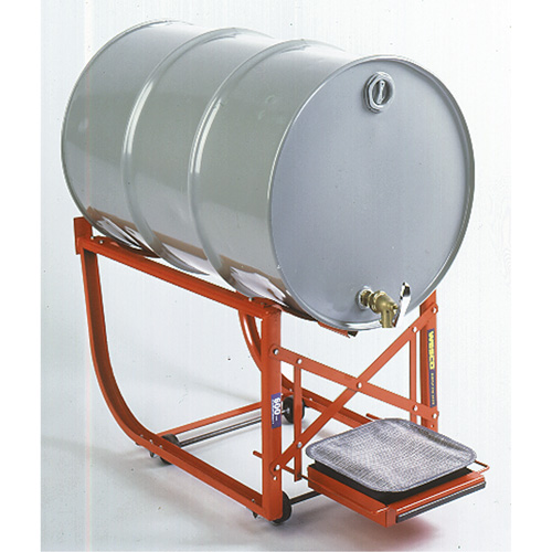 Drum Cradle with Drip Tray, 55 US gal. (45 Imperial Gal.) Capacity, 600 lbs./272 kg Load Limit Nia-Chem Ltd.