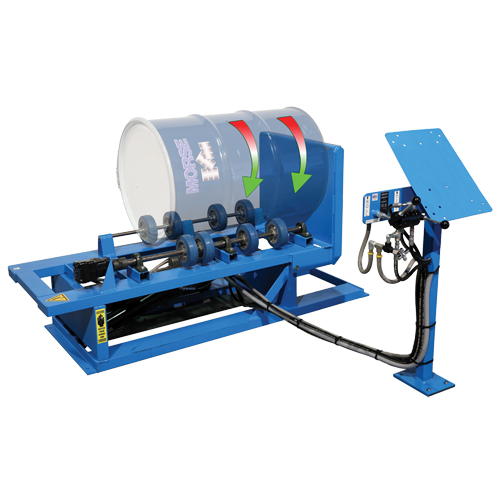 M&eacute;langeur de baril Hydra-Lift, 55 gal. US (45 gal. imp.) Capacit&eacute;, Vitesse variable, 1 CV Nia-Chem Ltd.
