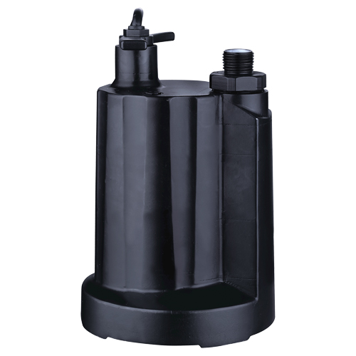 Pompe utilitaire submersible, 1/3 CV, 2160 gal./h, 115 V, 4 A Nia-Chem Ltd.