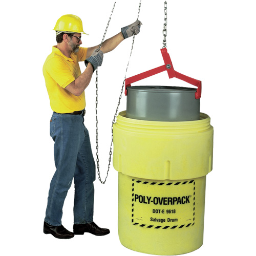 L&egrave;ve-baril, Baril de 85 gal. US (70 gal. imp.), Capacit&eacute; 1000 lb/454 kg Nia-Chem Ltd.