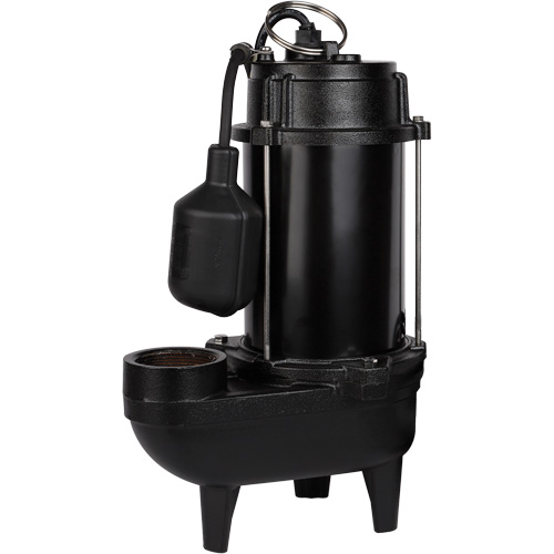 Cast Iron Effluent Pump, 4800 GPH, 120 V, 7.8 A, 1/2 HP Nia-Chem Ltd.
