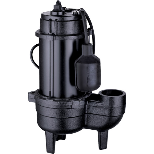 Cast Iron Sewage Pump, 120 V, 9.5 A, 6000 GPH, 1/2 HP Nia-Chem Ltd.