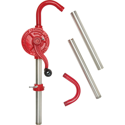 Pompe rotative pour baril, Fonte/Acier, Pour capacit&eacute; 30-55 gal., 8 oz/course Nia-Chem Ltd.