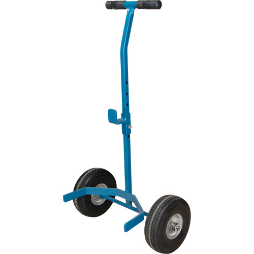 Cylinder Cart, Flat-Free Wheels, 15-1/2" W x 14-1/4" L Base, 600 lbs. Nia-Chem Ltd.