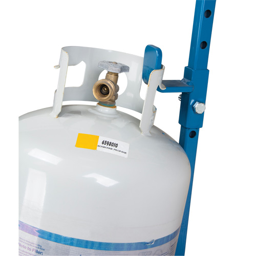 Cylinder Cart, Flat-Free Wheels, 15-1/2" W x 14-1/4" L Base, 600 lbs. Nia-Chem Ltd.
