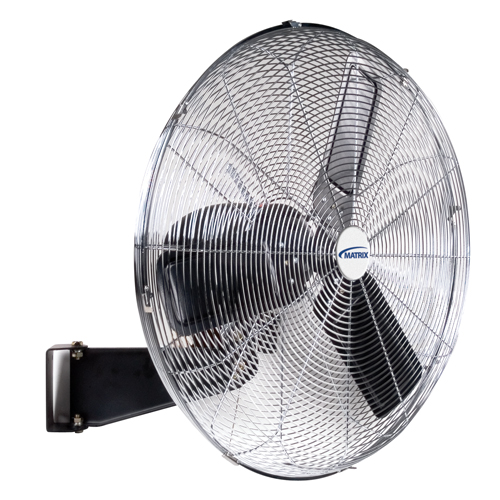 Non-Oscillating Wall Fan, Industrial, 2 Speed, 30" Diameter Nia-Chem Ltd.