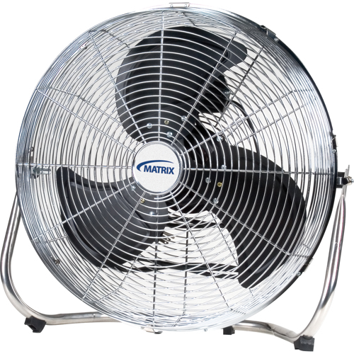 Ventilateur sur pied haute vitesse, Commercial, 3 vitesses, Diam&egrave;tre de 18" Nia-Chem Ltd.