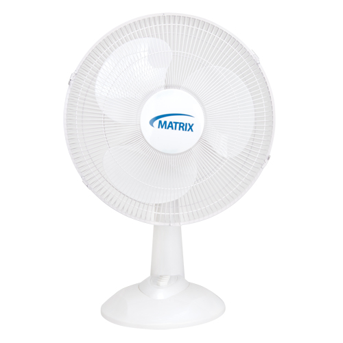 Ventilateur oscillant &agrave; boutons-poussoirs pour bureau, Diam&egrave;tre 16", 3 vitesses Nia-Chem Ltd.