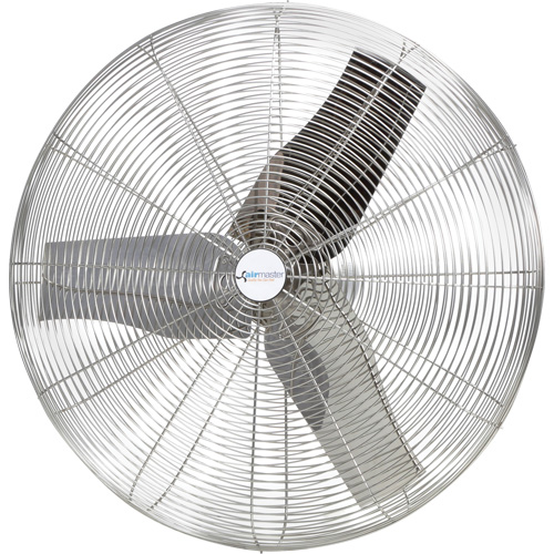Ventilateurs en acier inoxydable lavables &agrave; grande eau pour service alimentaire, Industriel, 1 vitesses, Diam&egrave;tre de 30" Nia-Chem Ltd.