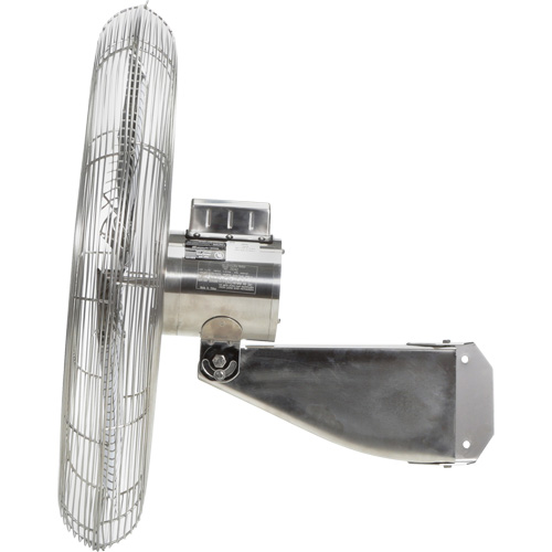 Ventilateurs en acier inoxydable lavables &agrave; grande eau pour service alimentaire, Industriel, 1 vitesses, Diam&egrave;tre de 30" Nia-Chem Ltd.