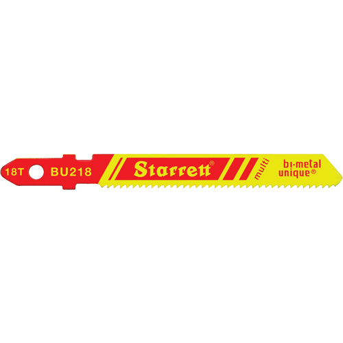 Lames pour scie sauteuse Unified Shank, Bim&eacute;tal, 2" lo, 18 dents par pouce Nia-Chem Ltd.