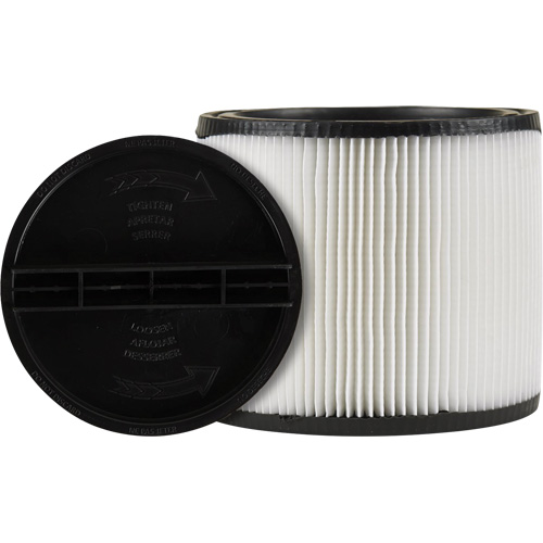 Filtre d'aspirateur, Filtre pour aspirateur, Cartouche, Pour 5 gal. US Nia-Chem Ltd.