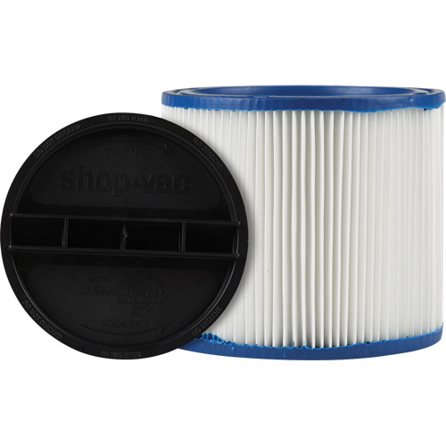 Filtre pour aspirateur pour d&eacute;bris secs/humides CleanStream Gore, Cartouche/Hepa, Pour 5 gal. US Nia-Chem Ltd.
