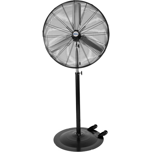 Oscillating Pedestal Fan with Casters, Industrial, 3 Speed, 30" Diameter Nia-Chem Ltd.