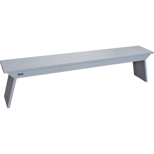 Locker Room Benches, Steel, 72" L x 12" W x 17" H Nia-Chem Ltd.