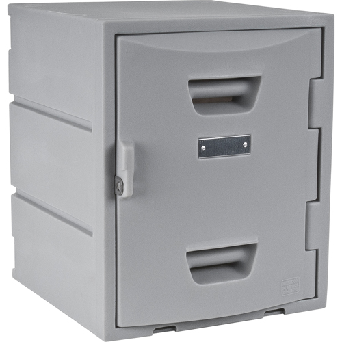 Casier, 15" x 15" x 18", Gris, Assembl&eacute; Nia-Chem Ltd.