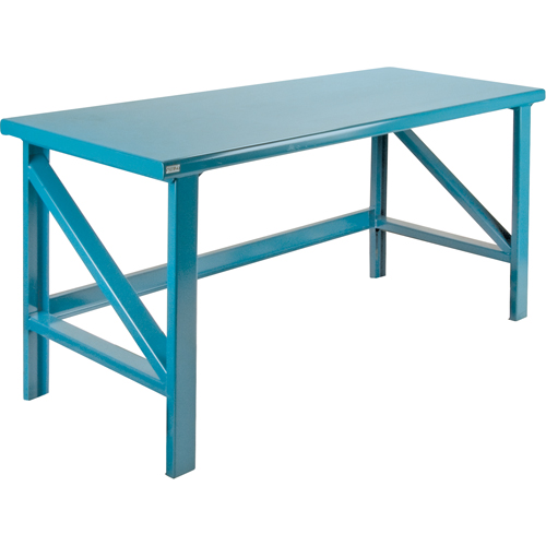 Extra Heavy-Duty Workbenches - All-Welded Benches, Steel Surface Nia-Chem Ltd.
