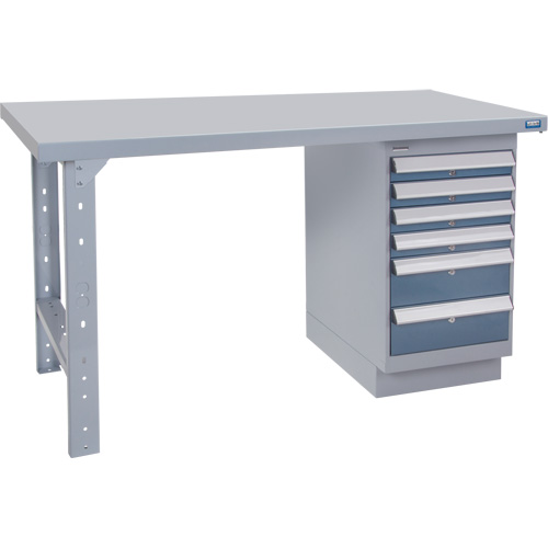 Pre-Designed Workbench, 60" W x 36" D x 34" H, 2500 lbs. Capacity Nia-Chem Ltd.