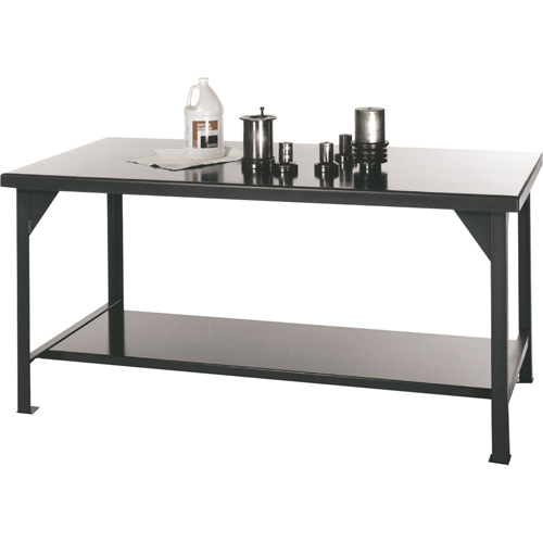 Shop Tables, Steel Surface, 48" W x 30" D x 34" H Nia-Chem Ltd.