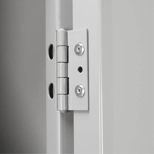 Clean Line Lockers, 2 -tier, Bank of 4, 48" x 18" x 72", Steel, Beige, Rivet (Assembled) Nia-Chem Ltd.