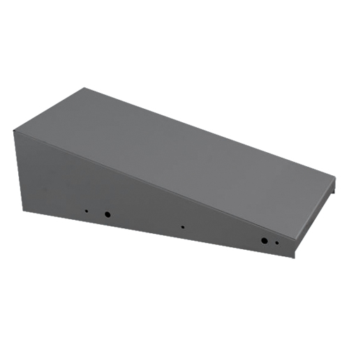 Clean Line Economy Lockers Slope Top, 4 Bank, 18" D x 48" W x 6" H, Steel Nia-Chem Ltd.