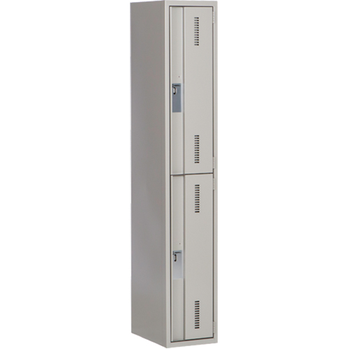 Casiers robustes Concorde, 2 niveaux, 12" x 18" x 72", Acier, Gris, Soud&eacute; (assembl&eacute;) Nia-Chem Ltd.