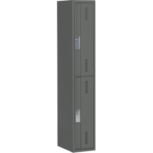 Casiers robustes Concorde, 2 niveaux, 12" x 18" x 72", Acier, Charbon, Soud&eacute; (assembl&eacute;) Nia-Chem Ltd.