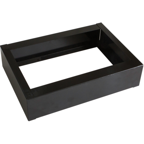 All-Welded Concorde - Heavy-Duty Lockers Recessed Base, 1 Banks, 4" H x 12" W x 17" D, Black, Steel Nia-Chem Ltd.