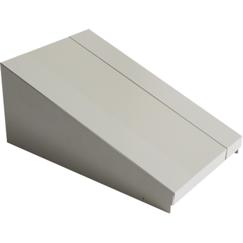All-Welded Concorde - Heavy-Duty Lockers Sloping Top, 1 Bank, 18" D x 12" W x 6" H, Grey, Steel Nia-Chem Ltd.