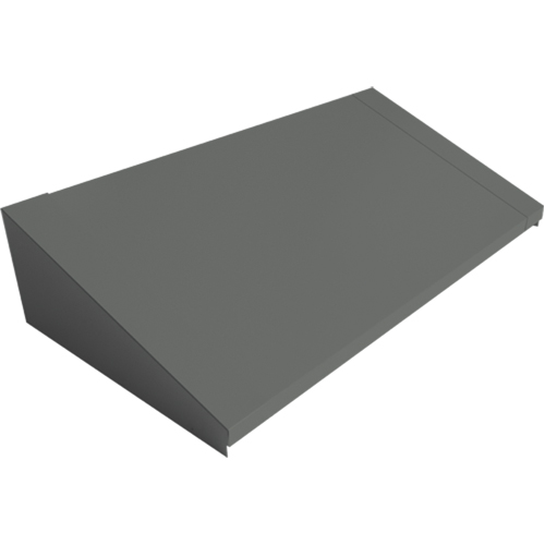 All-Welded Concorde - Heavy-Duty Lockers Sloping Top, 3 Bank, 18" D x 36" W x 6" H, Steel Nia-Chem Ltd.