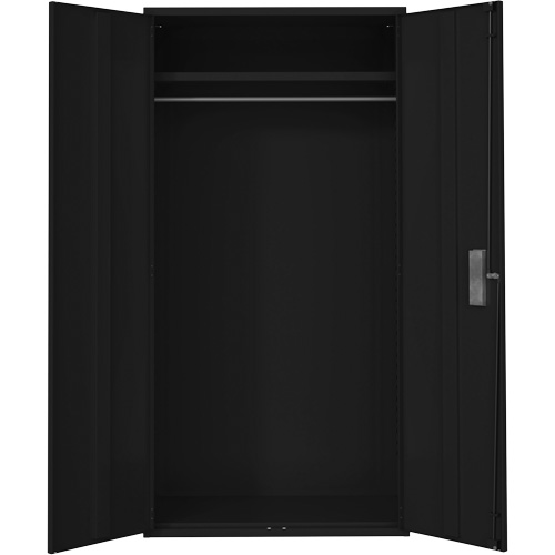 Armoire garde-robe, Acier, 36" la x 18" p x 72" h, Noir Nia-Chem Ltd.