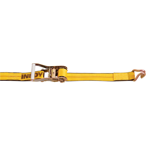 Ratchet Strap, Wire Hook, 2" W x 30' L, 3333 lbs. (1511 kg) Working Load Limit Nia-Chem Ltd.