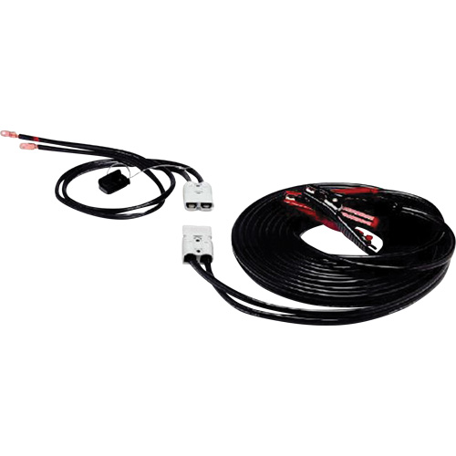 Pinces robustes enti&egrave;rement isol&eacute;es avec adaptateurs de borne lat&eacute;rale, 4 AWG, 500 A, C&acirc;ble 30' Nia-Chem Ltd.